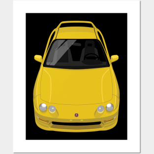 Integra Type R 1997-2001 - Yellow Posters and Art